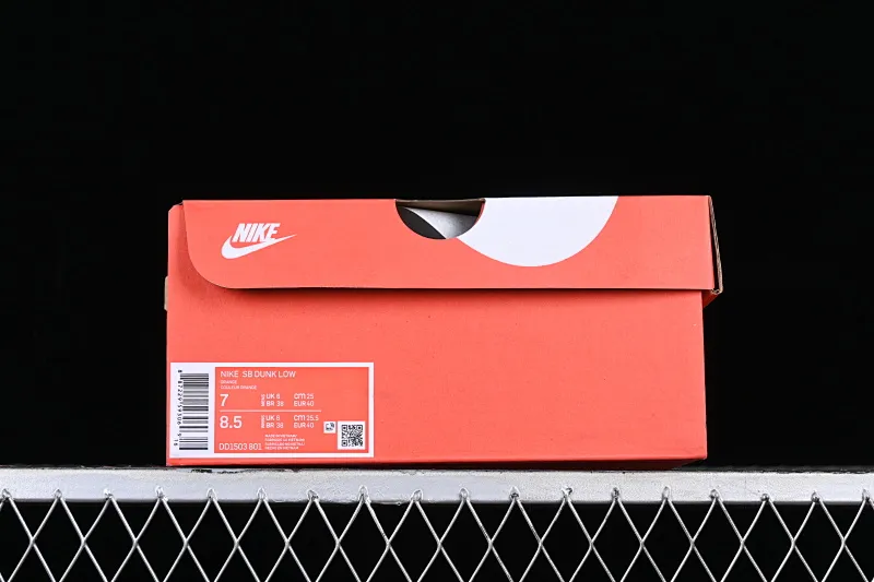 All categories Nk SB Dunk series Nk SB Dunk Low low-top sneakers N version Nk SB Dunk Low orange SB low-top sports and leisure sneakers DD1503-801